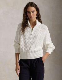 Ralph Lauren Dames lange mouw pull wit