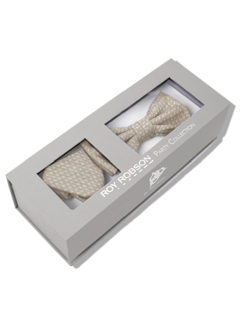Roy Robson vlinderdassen beige