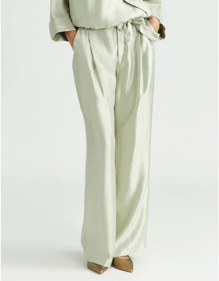 Xandres geklede broek taupe