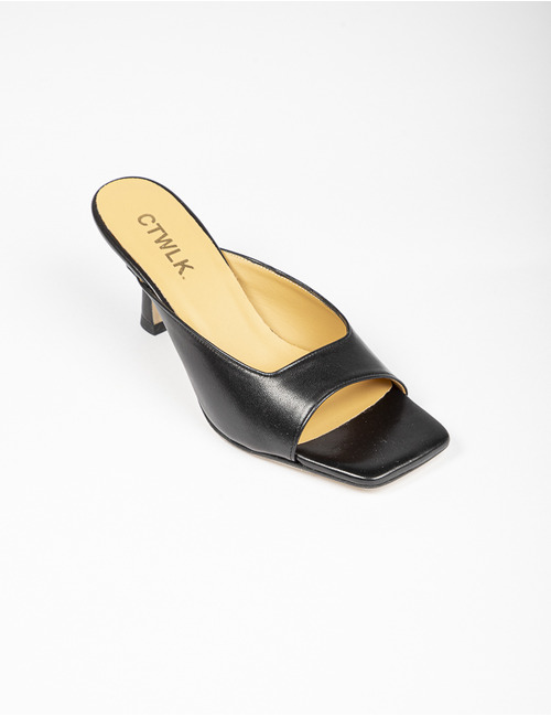 Ctwlk slipper zwart