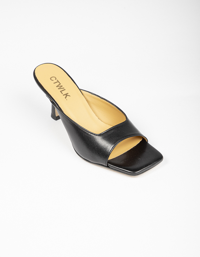 Ctwlk slipper zwart