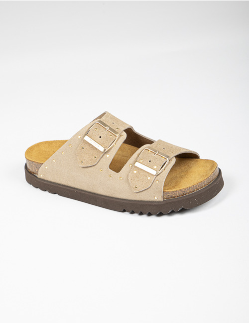Scholl birkenstock taupe