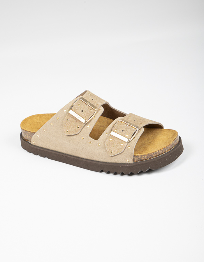 Scholl birkenstock taupe