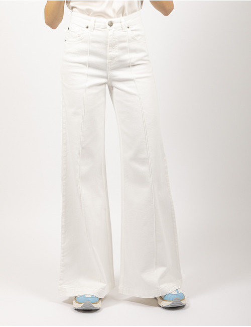 Twinset regular fit jeans wit