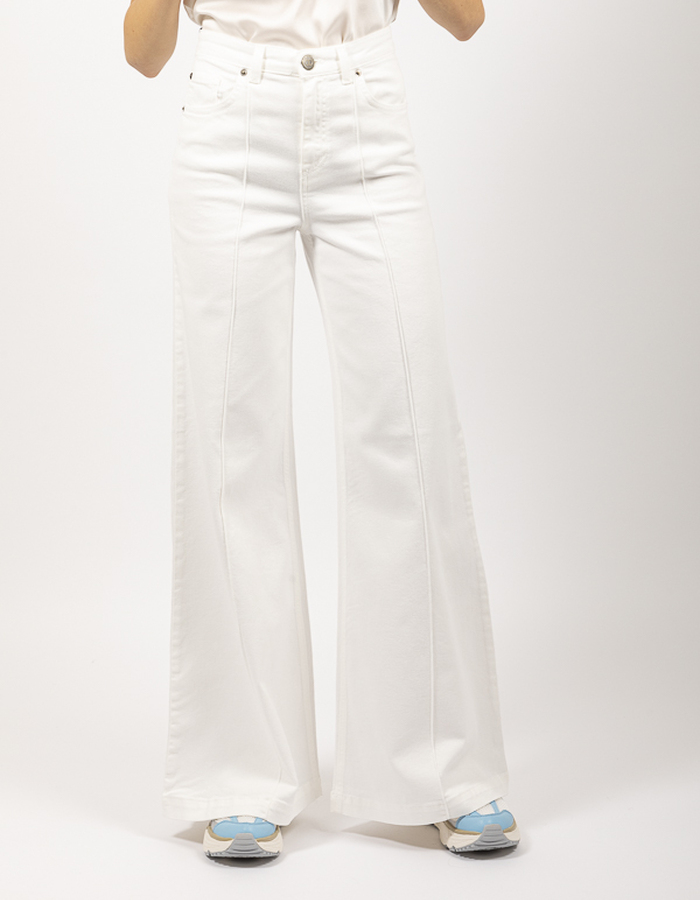 Twinset regular fit jeans wit