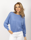 Oscar The Collection lange mouw pull blauw