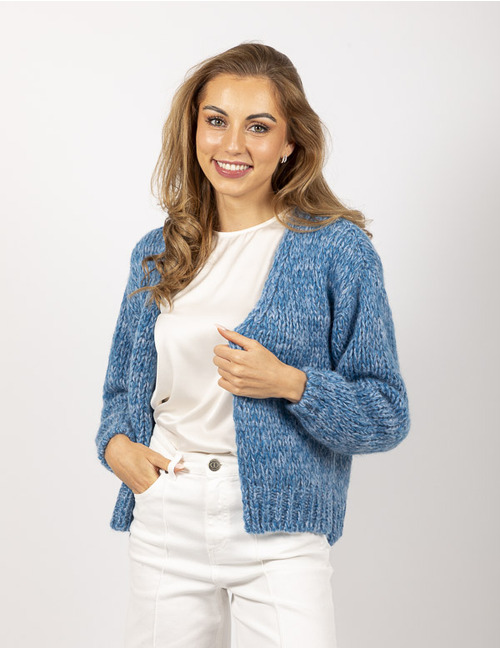 Ramona gilet blauw