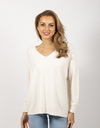 Max & Enjoy lange mouw pull wit