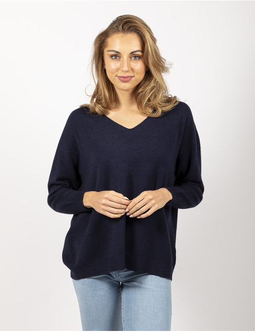 Max & Enjoy lange mouw pull blauw