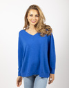 Max & Enjoy lange mouw pull blauw