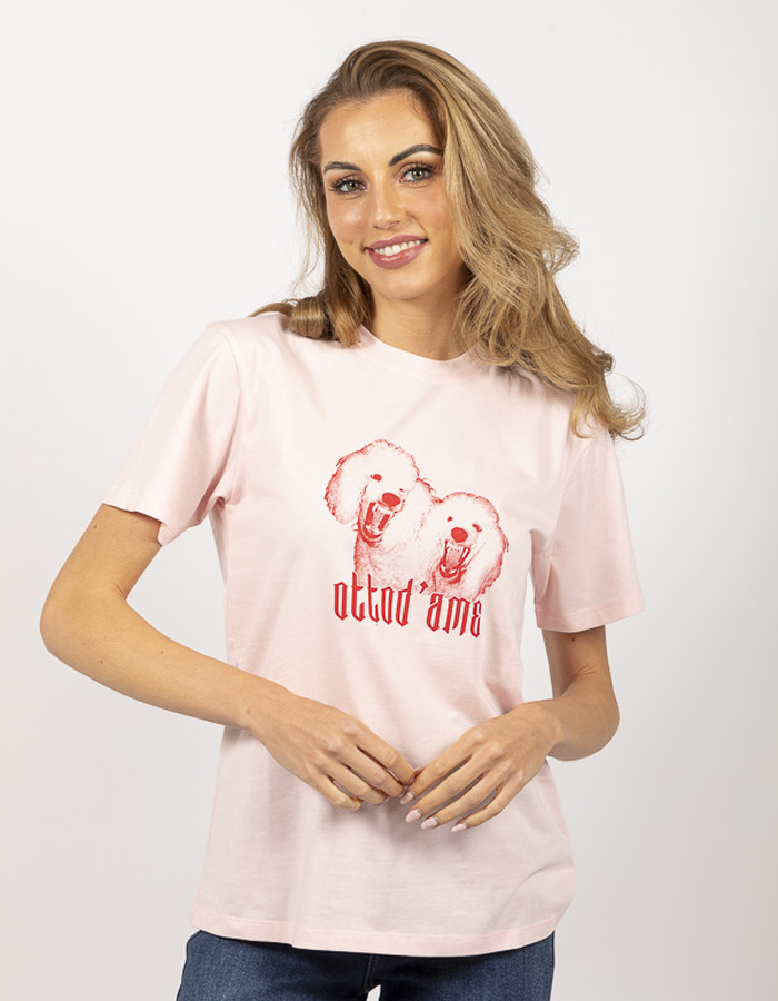 Otto D'ame t-shirt korte mouw roze
