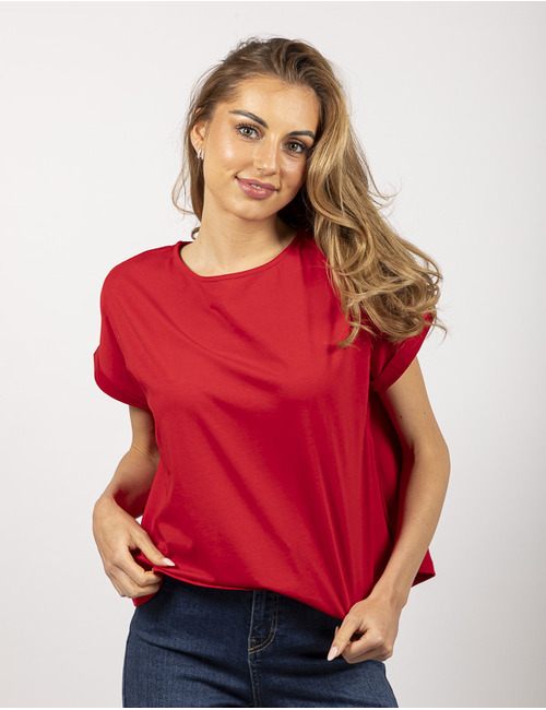 Otto D'ame t-shirt korte mouw rood
