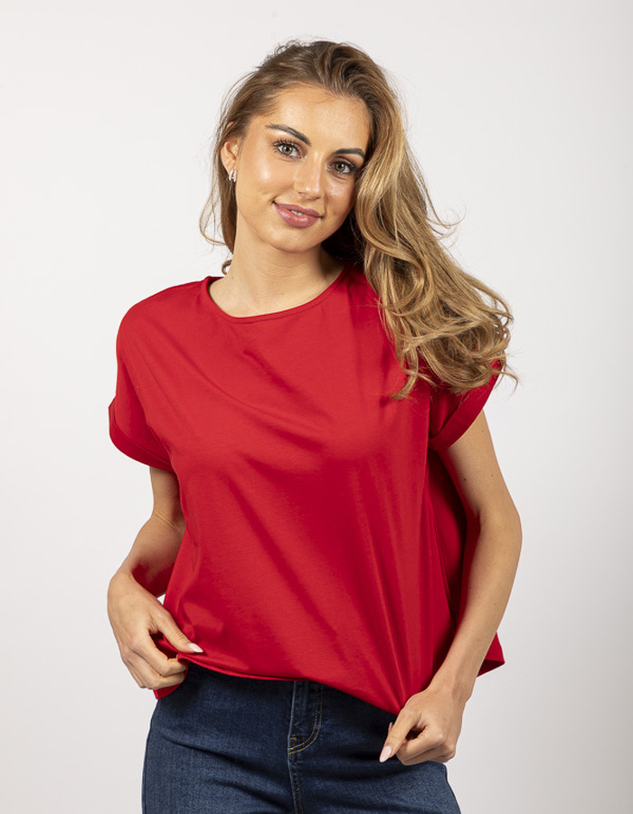 Otto D'ame t-shirt korte mouw rood
