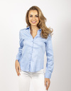 Kocca lange mouw bloes blauw