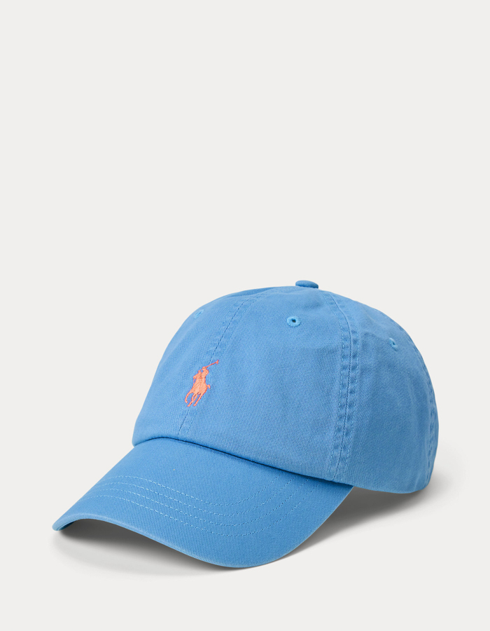Polo baseballpet met geborduurde Pony en Better Cotton™ twill