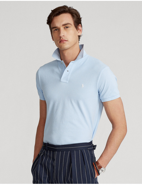 Slim fit mesh Polo shirt