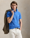 Custom slim fit mesh Polo shirt