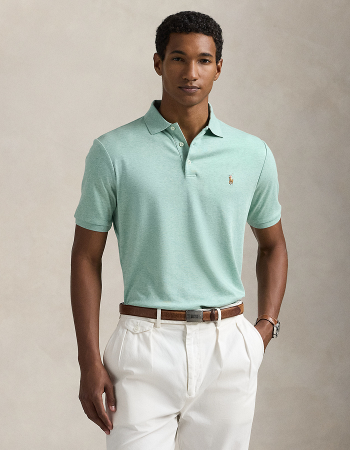 Custom slim fit zacht katoenen Polo shirt