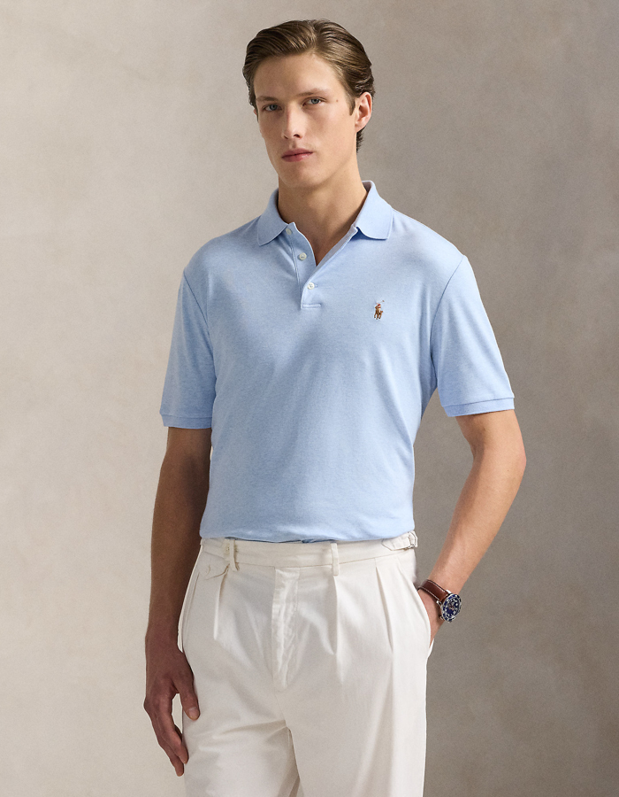 Custom slim fit zacht katoenen Polo shirt