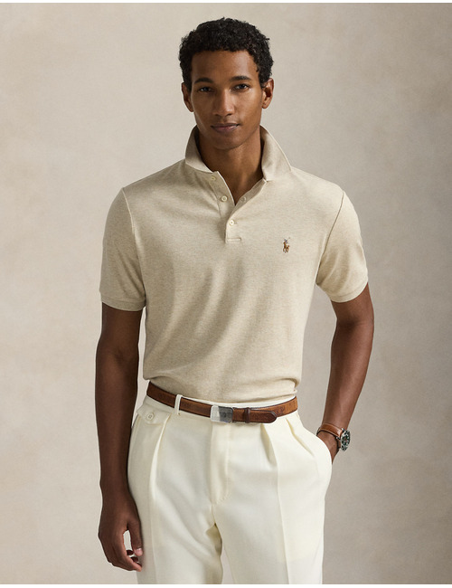 Custom slim fit zacht katoenen Polo shirt