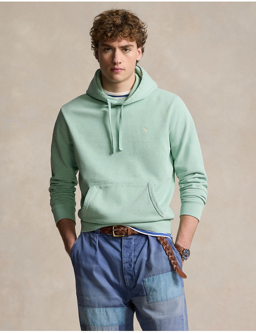 Loopback fleece hoodie