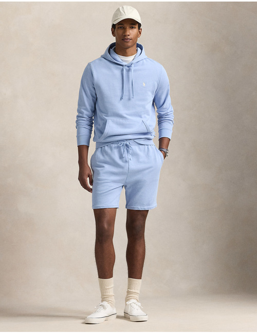 Loopback fleece hoodie