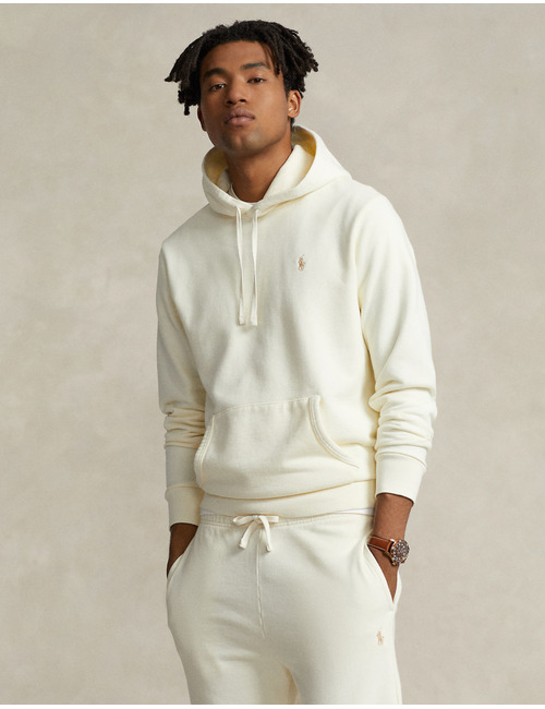 Loopback fleece hoodie