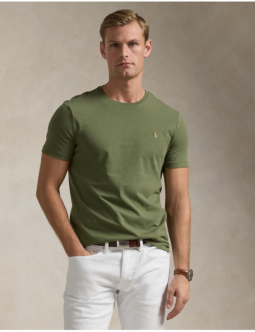 Custom slim fit jersey crewneck T-shirt