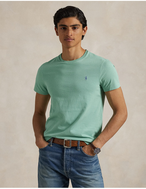 Custom slim fit jersey crewneck T-shirt