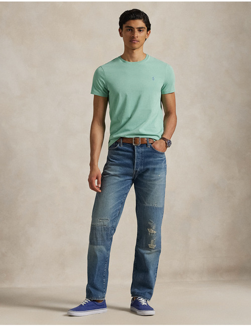 Custom slim fit jersey crewneck T-shirt