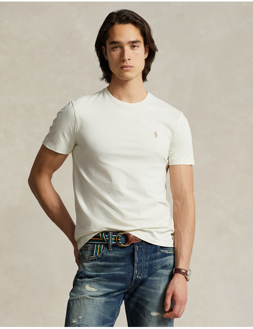 Custom slim fit jersey crewneck T-shirt