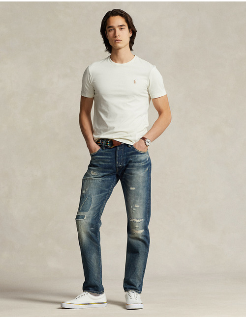 Custom slim fit jersey crewneck T-shirt