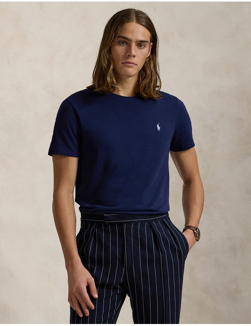 Custom slim fit jersey crewneck T-shirt