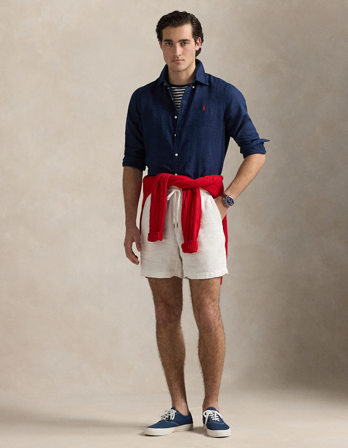 Custom Fit Linnen Hemd