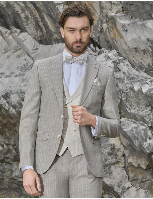 Slim Fit 3-delig Kostuum