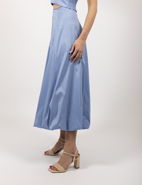 Oscar The Collection lange rok blauw