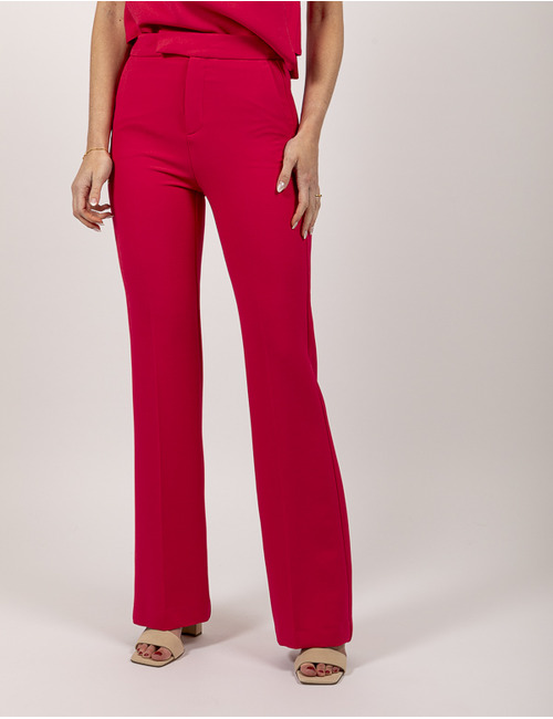 Oscar The Collection geklede broek fuschia