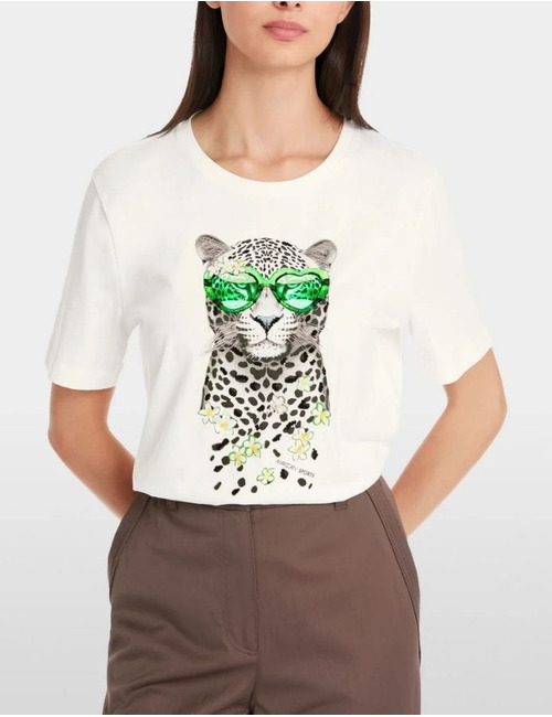 Marccain t-shirt korte mouw wit