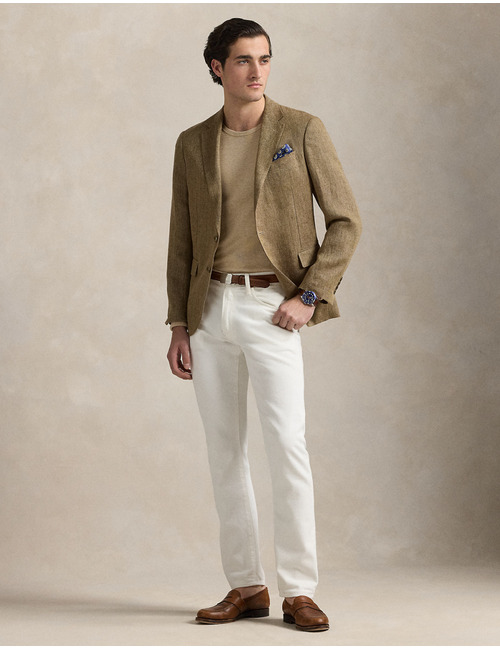 Slim Fit Gebreide Katoenen Trui