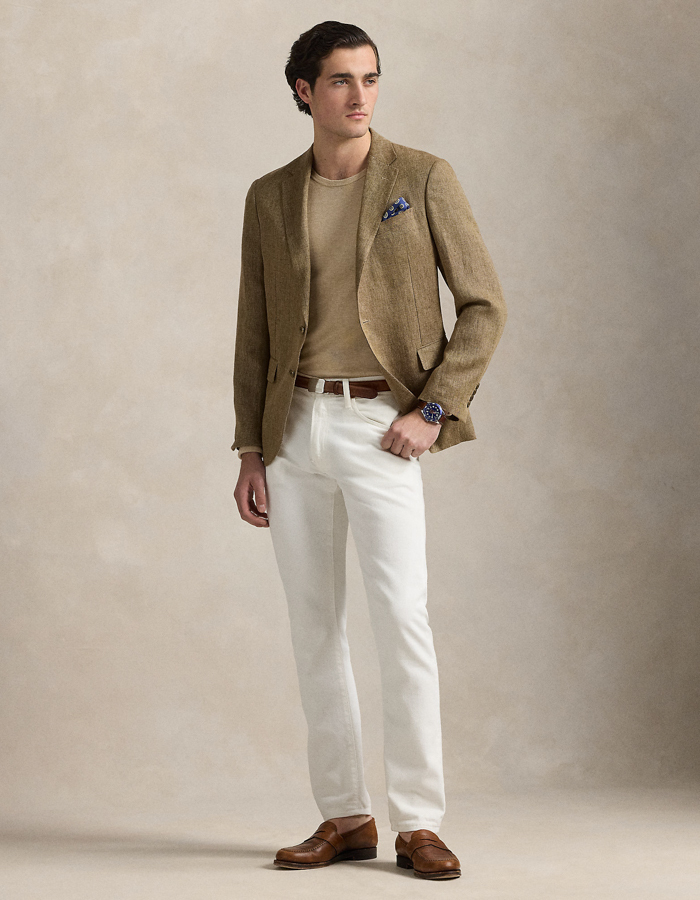Slim Fit Gebreide Katoenen Trui