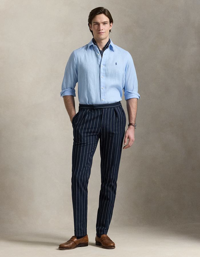 Custom Fit Linnen Hemd