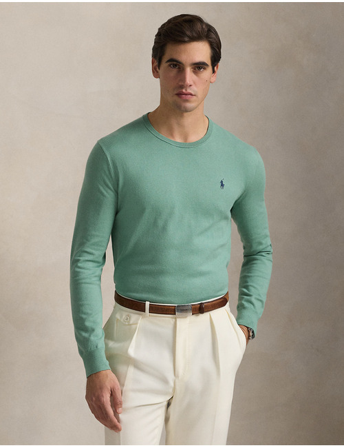 Slim Fit Gebreide Katoenen Trui