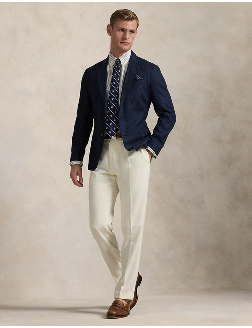 Custom Fit Striped Stretch Oxford Shirt