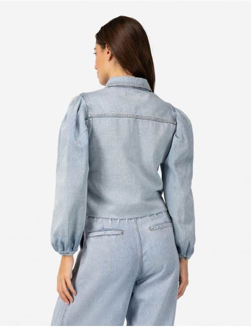 Ibana jeansjas lichte washing