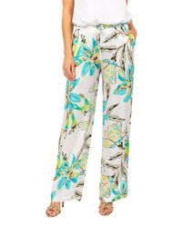 Due Amanti broek met elatische band wit