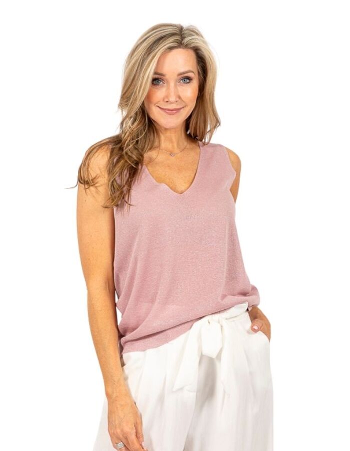 Due Amanti tops roze