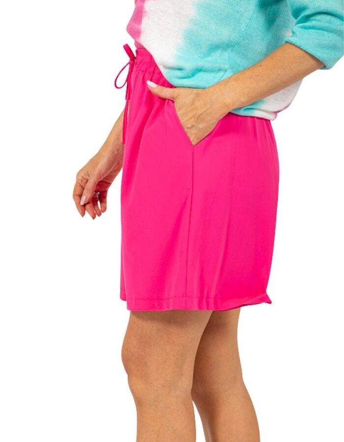 Due Amanti short fuschia