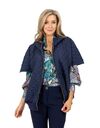 Due Amanti poncho marine