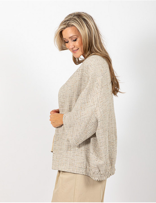 Due Amanti poncho beige