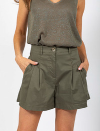 Due Amanti short kaki